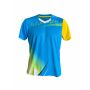 futurespin Shirt Evolution, Farbe: blau-gelb, Größe: S