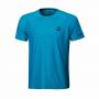 andro T-Shirt Melange Alpha Casual, Farbe: hellblau, Größe: XXL