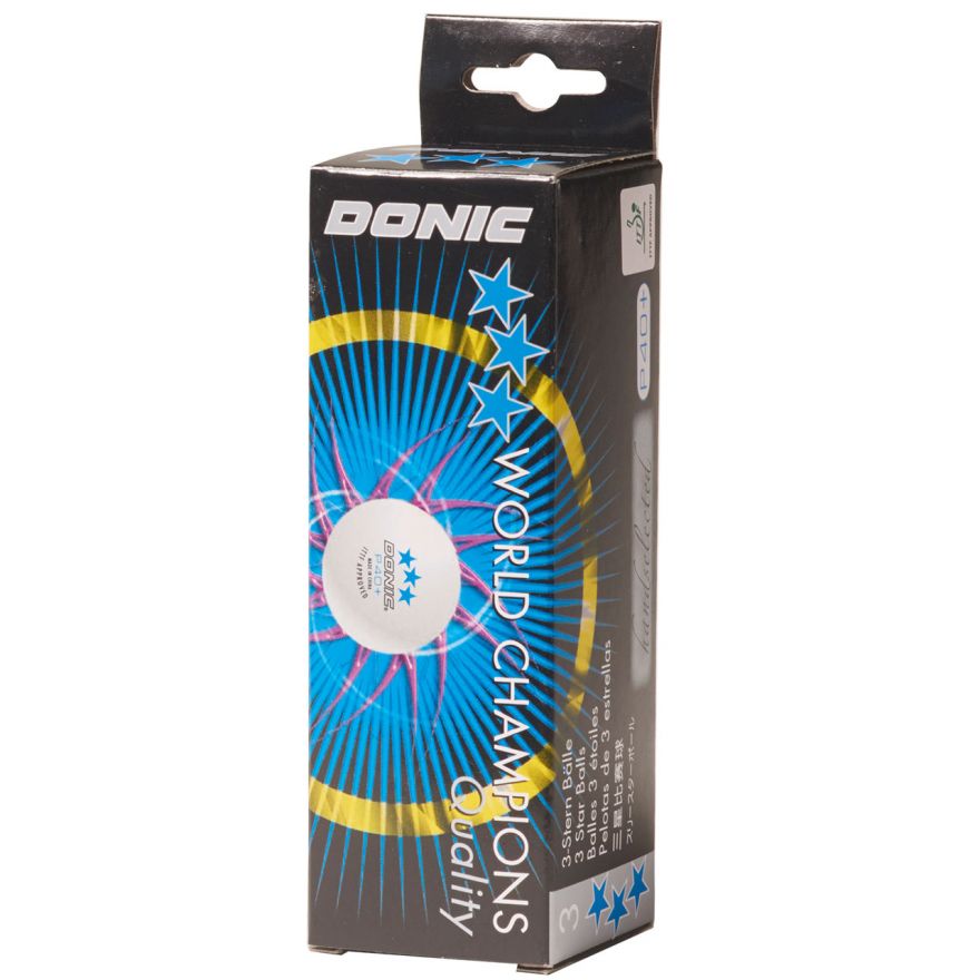 Donic P40+ Cell Free *** (3 Stk)