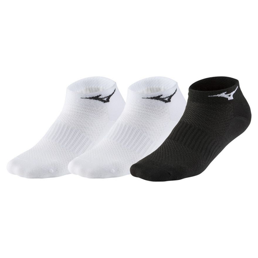 Mizuno Socken 3er Pack weiß/weiß/schwarz