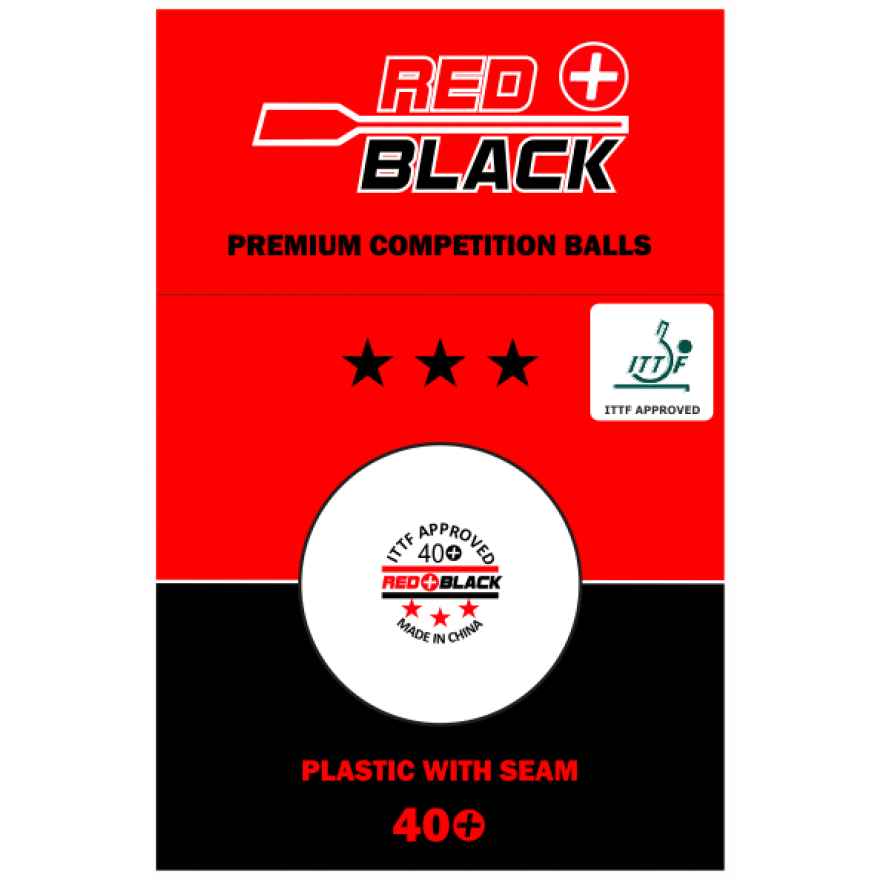 Red+Black Wettkampfbälle *** weiß (72 Stk)
