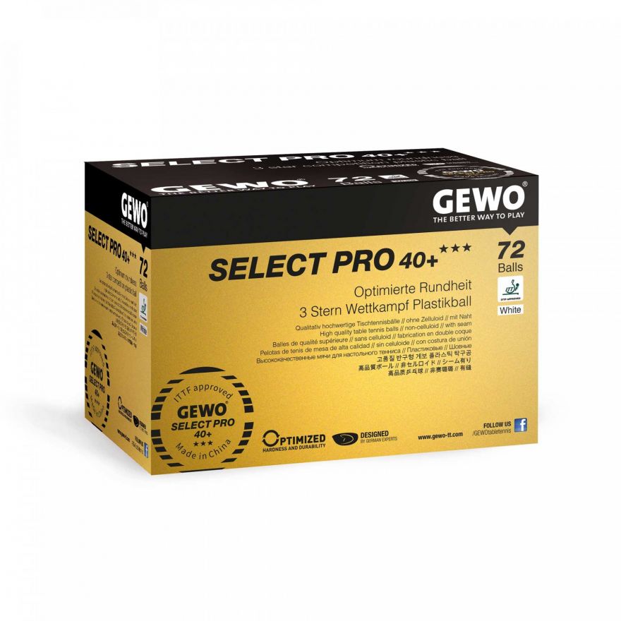 Gewo Select Pro 40+ *** weiß (72 Stk)